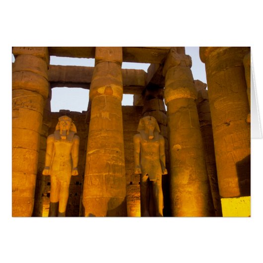 Egypt, Luxor. Karnack Temple. Cards (Front Horizontal)