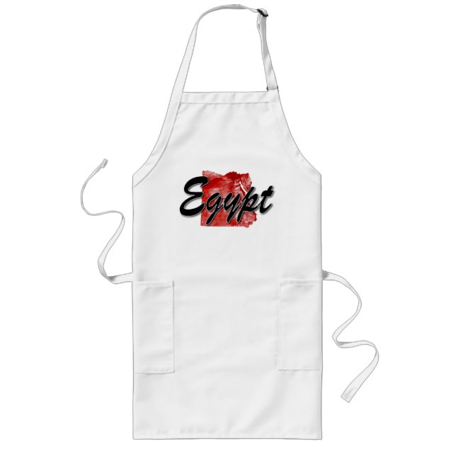 Egypt map long apron (Front)