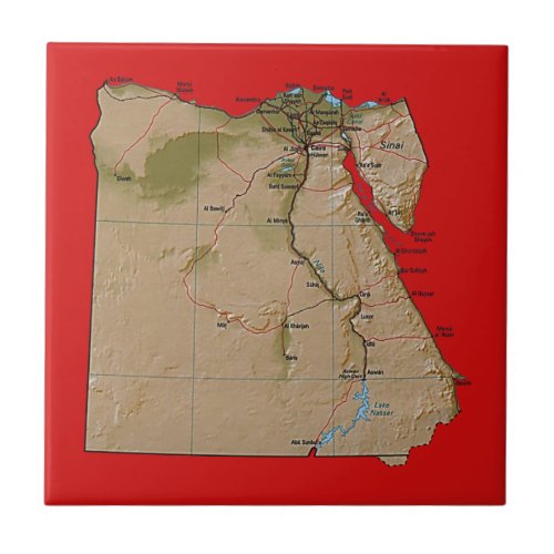 Egypt Map Tile