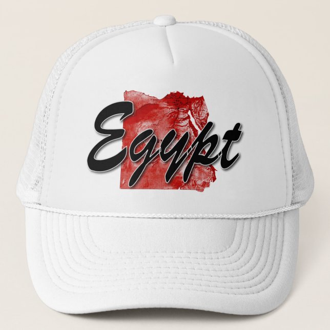 Egypt map trucker hat (Front)