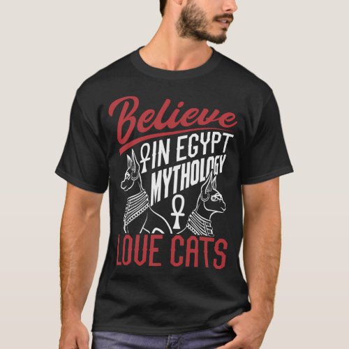 Egypt Mythology Cats Eygptian T_Shirt