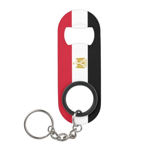 Egypt National Flag Patriotic Keychain Bottle Opener