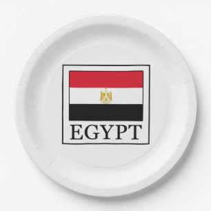 Egypt Paper Plates