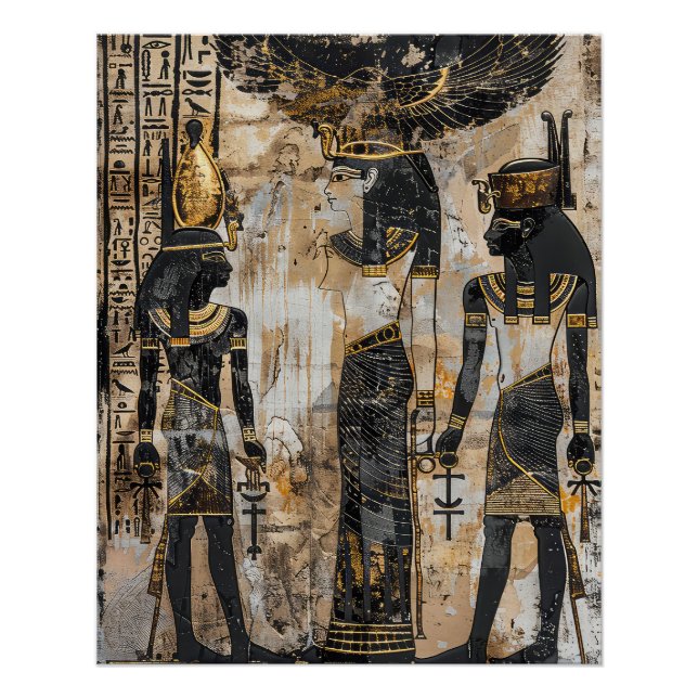 Egypt Pharaoh Lady Queen Poster (Front)