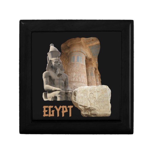 EGYPT photo collage gift box (Front)