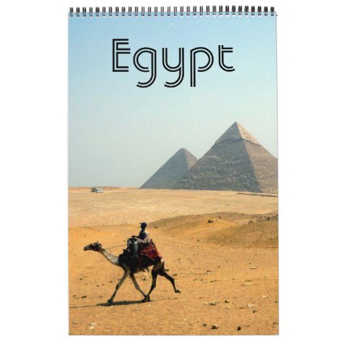 egypt photography calendar