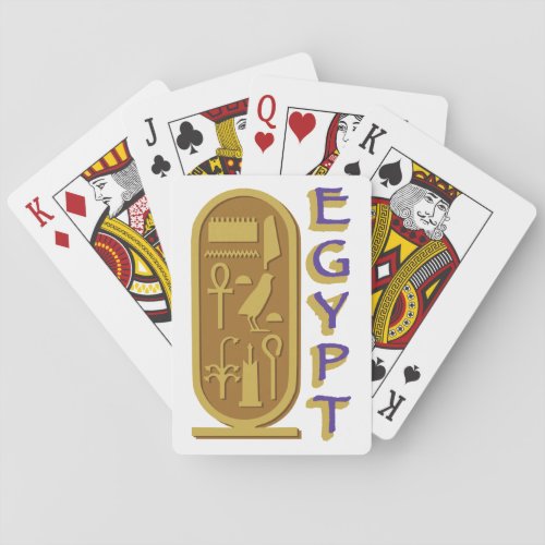 Egypt Poker Cards