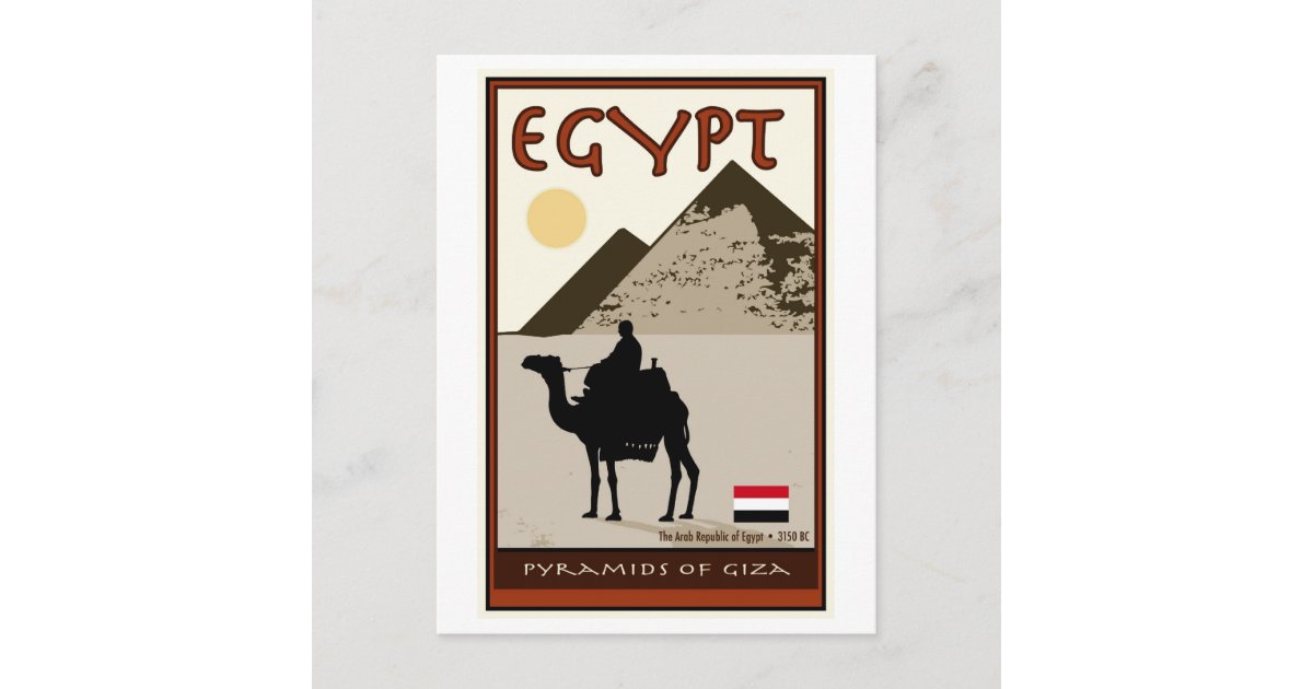 Egypt Postcard Zazzle