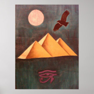 Egypt Pyramid Poster