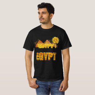 Egypt Pyramids & Football "Defeated Argentina" T-Shirt