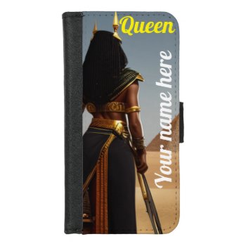 Egypt Queens Casemate Toughapple  1 1  Iphonecase  Iphone 8/7 Wallet Case by GKDStore at Zazzle