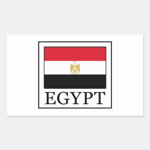 Egypt Rectangular Sticker