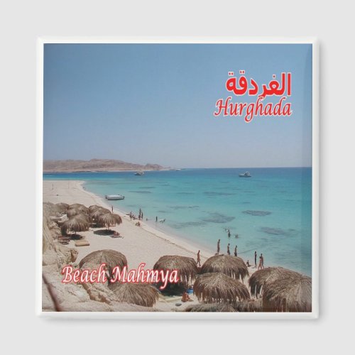 Egypt _ Red Sea _ Hurghada _ Mamya beach _ Magnet