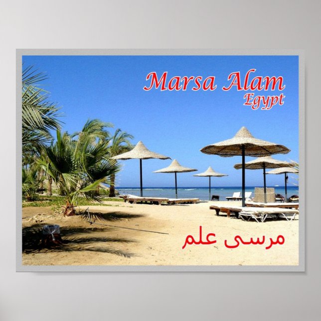 Egypt - Red Sea - Marsa Alam - Poster (Front)