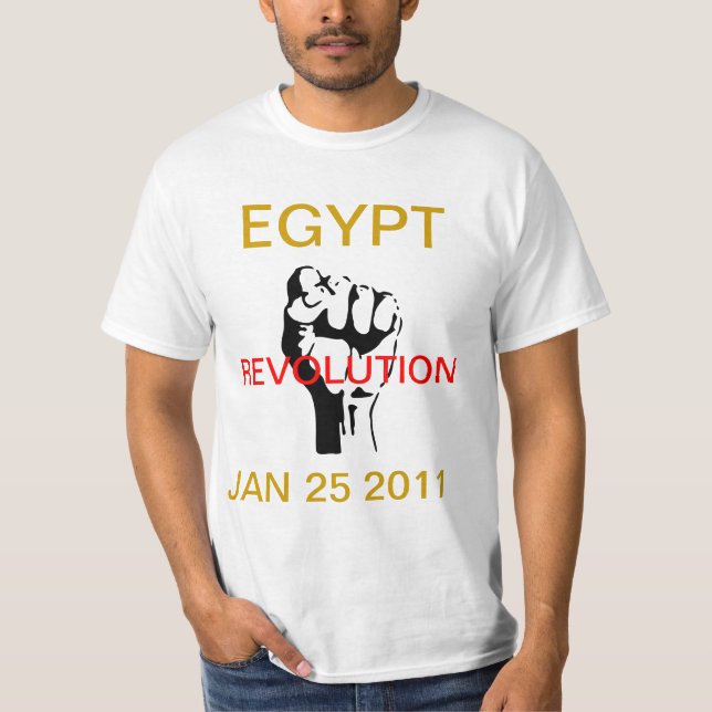 Egypt Revolution Jan 25 2011 T-Shirt (Front)