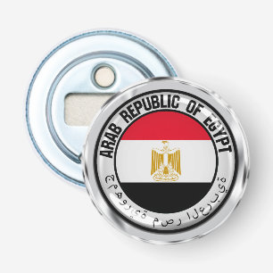 Egypt Round Emblem Bottle Opener