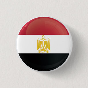 Egypt  Round Icon Flag Button