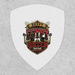 Egypt Soccer 2026 Soccer Bold Country Typography G Patch