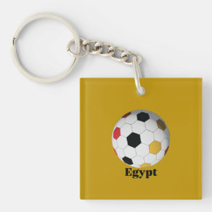 Egypt Soccer  Keychain