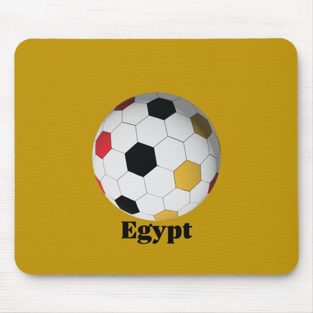 Egypt Soccer Mouse Pad (Front)