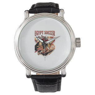 Egypt Soccer Skeleton Striker Nations Premium Spor Watch
