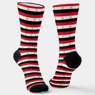 Egypt Socks, patriotic Egyptian Flag fashion Socks