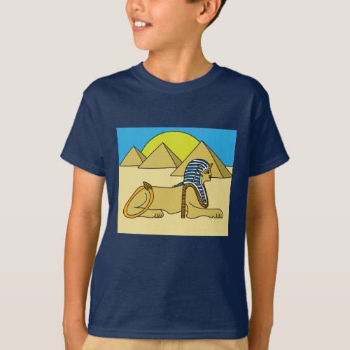 Egypt Sphinx Pharaopyramides Timeless T_Shirt