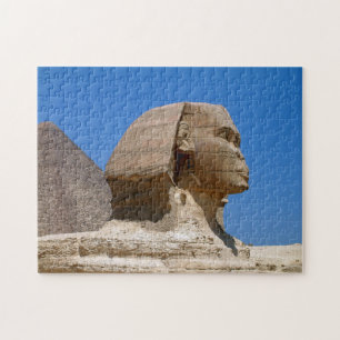 Egypt, Sphinx & Pyramids - Ancient Cairo (Unesco) Jigsaw Puzzle