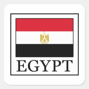 Egypt Square Sticker