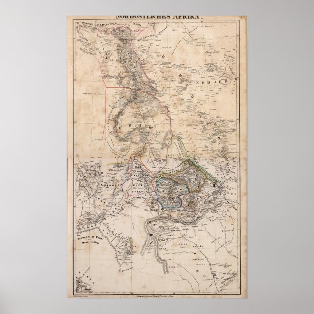 Egypt, Sudan, Africa Poster (Front)