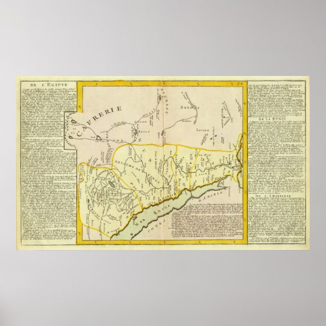 Egypt, Sudan Poster (Front)