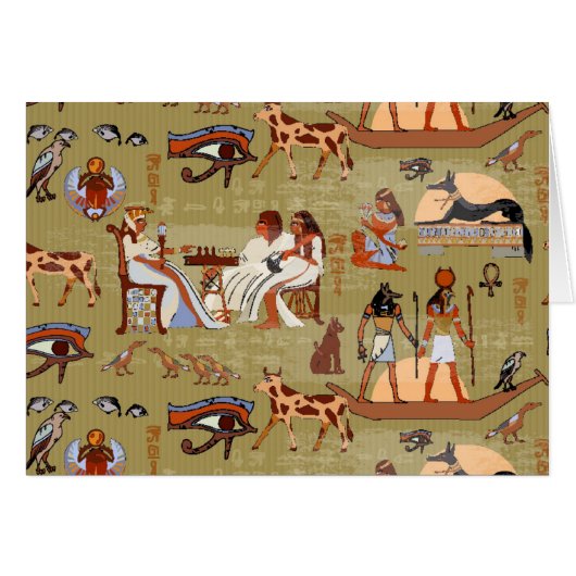 Egypt | Symbols Pattern Cards (Front Horizontal)