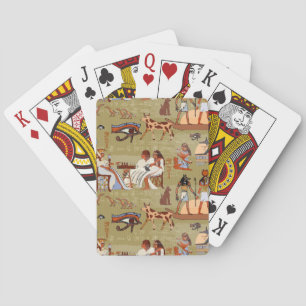 Egypt   Symbols Pattern Poker Cards