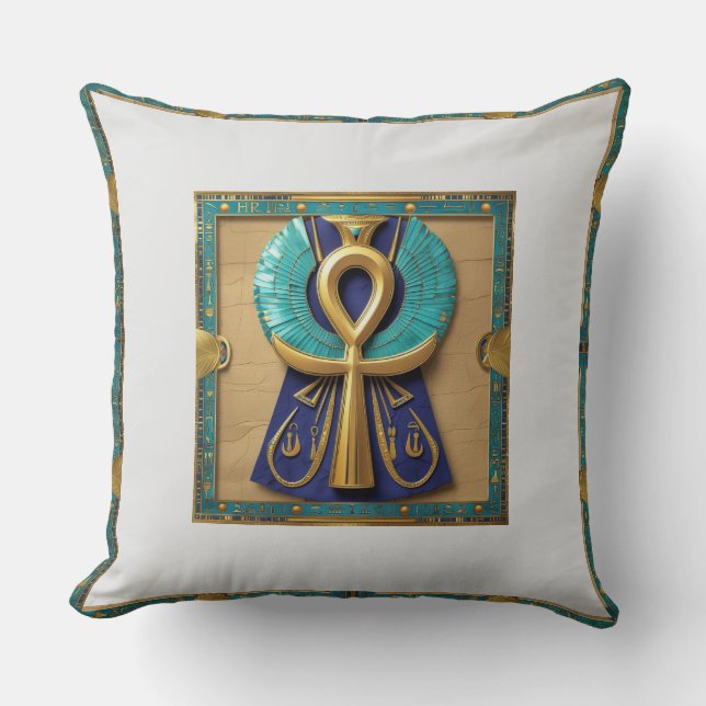 egypt throw pillow (Front)