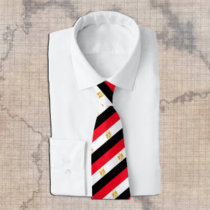 Egypt Ties, fashion Egyptian Flag, business Neck Tie