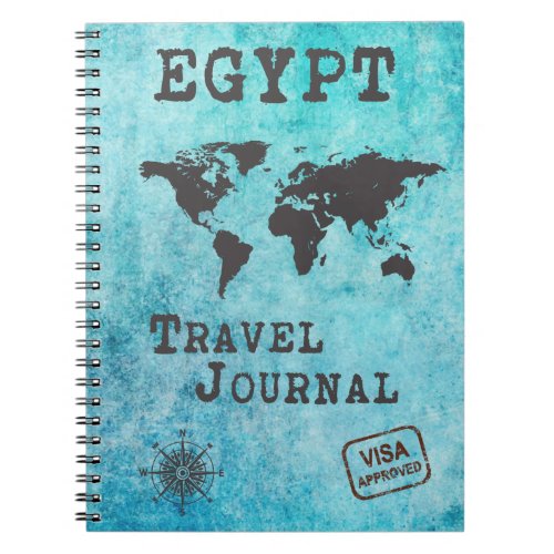 Egypt Travel Journal Vacation Trip Planner
