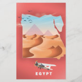 Egypt travel poster (Back)