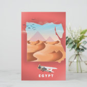 Egypt travel poster (Standing Front)