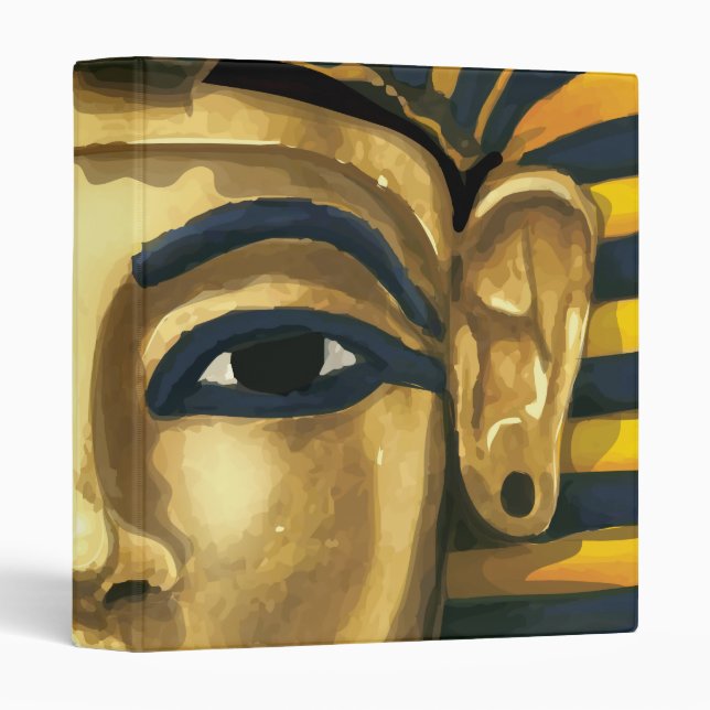 Egypt - Tutankhamun 3 Ring Binder (Front/Spine)
