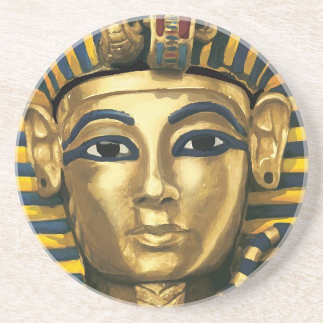 Egypt - Tutankhamun Drink Coaster (Front)