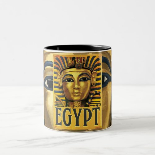 Egypt _Tutankhamun Two_Tone Coffee Mug