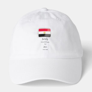 Egypt & USA Cultural Bridge Graphic - Patriotic So Hat