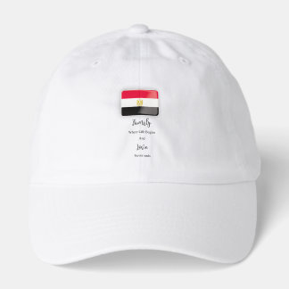 Egypt & USA Cultural Bridge Graphic - Patriotic So Hat