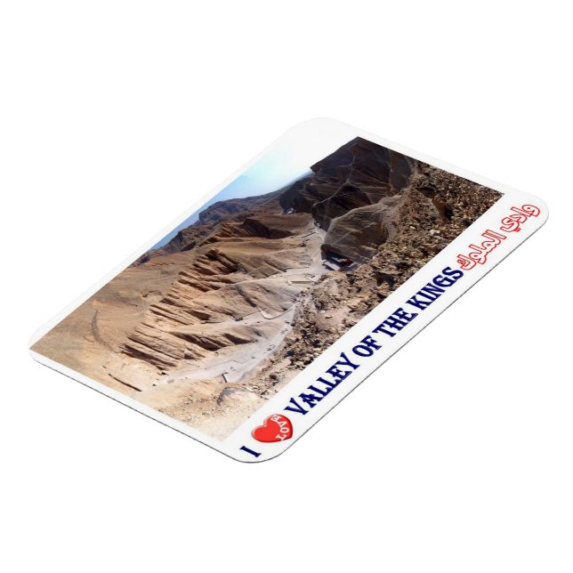 Egypt - Valley of the Kings - I Love - Magnet (Left Side)