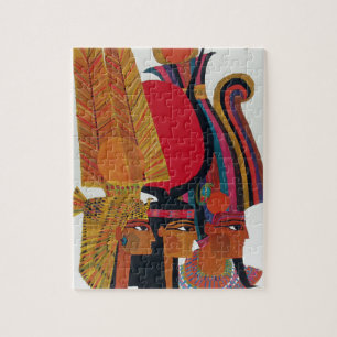 Egypt Vintage Air Travel Ancient Culture Tourism Jigsaw Puzzle