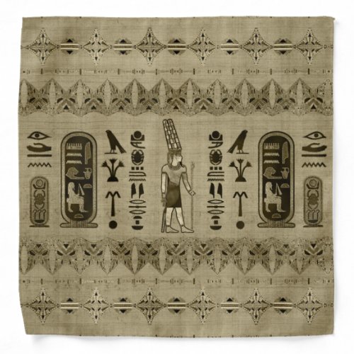 Egyptian Amun Ra _ Amun Re Ornament Bandana