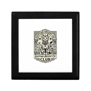 Egyptian Ancient Cat Funny Cat Graphic - Egyptian Gift Box