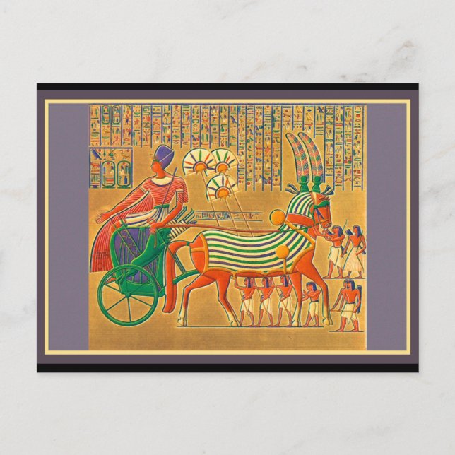 Egyptian ANIMALS Postcard (Front)