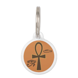 Egyptian Ankh Pet ID Tag