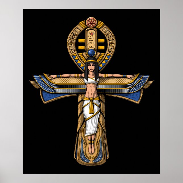 Egyptian Ankh Poster (Front)